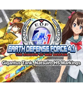 EARTH DEFENSE FORCE 4.1 - Gigantus Tank, Natsuiro HS Markings DLC Steam Key GLOBAL